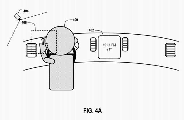 Google запатентовал технологию управления автомобилем с помощью жестов