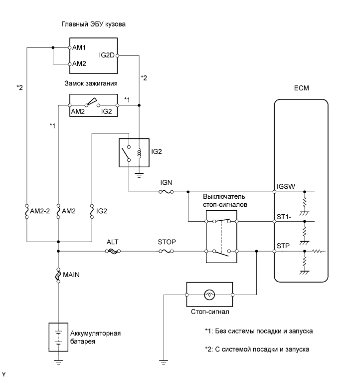 Схема соединений Ошибка P0724