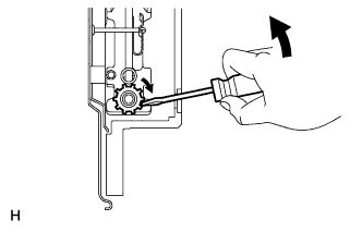 Установите пробку регулировочного отверстия колодки стояночного тормоза на задний диск