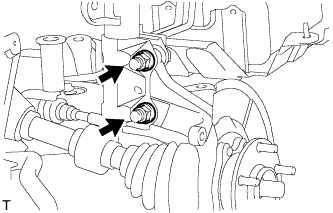 Регулировка углов установки передних колес TOYOTA RAV4 / ACA30, 33, 38 ALA30 