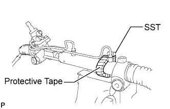 Camry. Acv40 Gsv40.Power Steering.Power Steering System.Power Steering Link  Disassembly