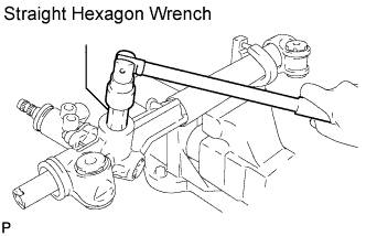 Camry. Acv40 Gsv40.Power Steering.Power Steering System.Power Steering Link  Disassembly