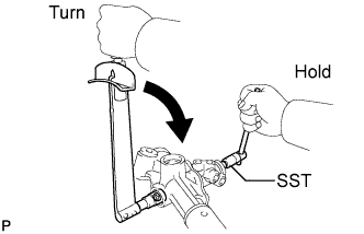 Camry. Acv40 Gsv40.Power Steering.Power Steering System.Power Steering Link  Reassembly
