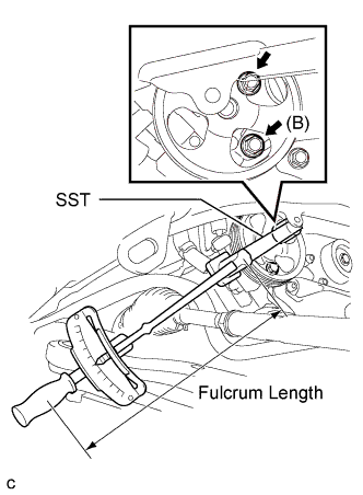 Camry. Acv40 Gsv40.Power Steering.Power Steering System.Vane Pump (For 2Gr-Fe)  Installation