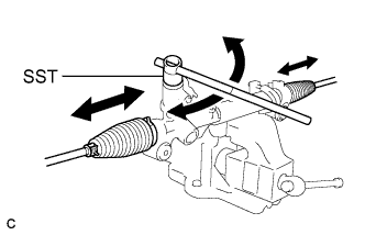 Camry. Acv40 Gsv40.Power Steering.Power Steering System.Power Steering Link  Reassembly