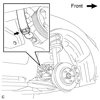 Camry. Acv40 Gsv40.Power Steering.Power Steering System.Vane Pump (For 2Az-Fe)  Removal