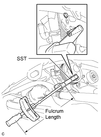 Camry. Acv40 Gsv40.Power Steering.Power Steering System.Vane Pump (For 2Az-Fe)  Installation