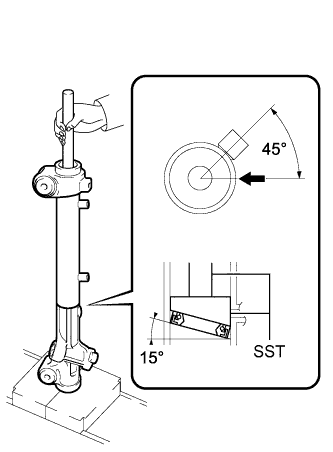 Camry. Acv40 Gsv40.Power Steering.Power Steering System.Power Steering Link  Reassembly