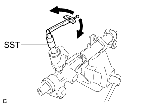 Camry. Acv40 Gsv40.Power Steering.Power Steering System.Power Steering Link  Reassembly