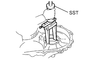 Camry. Acv40 Gsv40.U250E Automatic Transaxle.Automatic Transaxle System.Differential Case  Disassembly