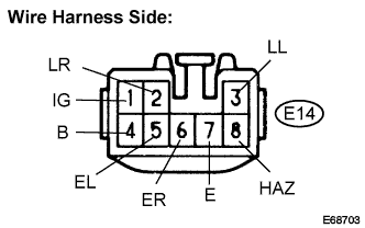 Camry. Acv40 Gsv40.Lighting.Lighting System.Turn Signal Flasher Assembly  On-Vehicle Inspection