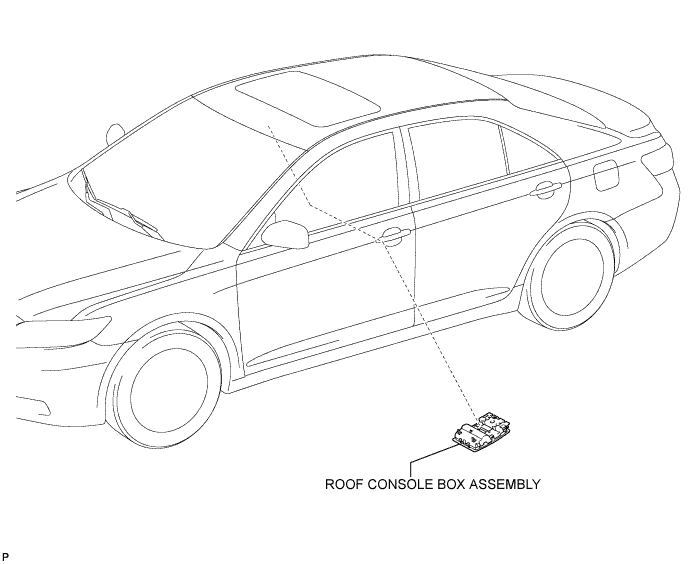 Camry. Acv40 Gsv40.Lighting.Lighting System.Personal Light Assembly  Components