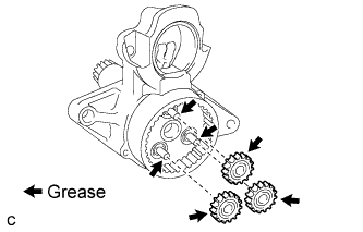 Corolla. Zre142 Aze141.2Az-Fe Starting.Starting System.Starter  Reassembly