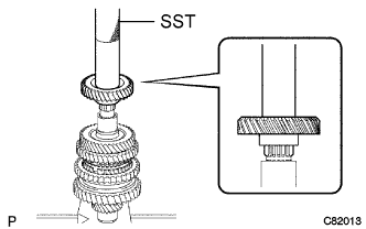 Corolla. Zre142 Aze141.C59 Manual Transmission Transaxle.Manual Transaxle System.Output Shaft  Reassembly