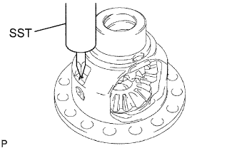 Corolla. Zre142 Aze141.E351 Manual Transmission Transaxle.Manual Transaxle System.Differential Case  Disassembly