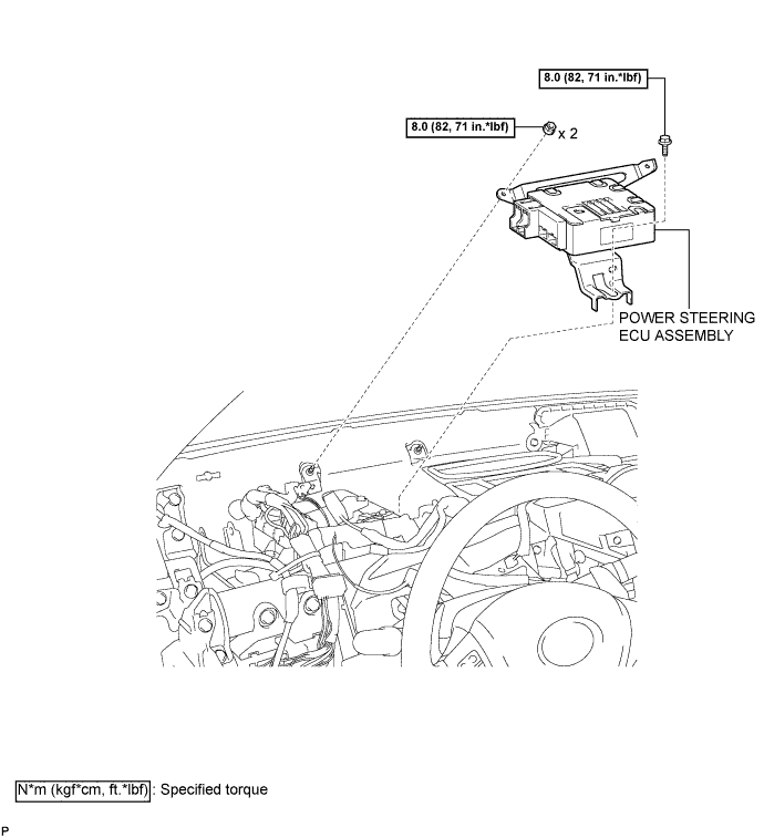 Corolla. Zre142 Aze141.Power Assist Systems.Power Steering System (For 2Az-Fe).Power Steering Ecu (For 2Zr-Fe)  Components