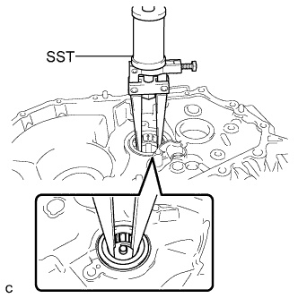 Corolla. Zre142 Aze141.C59 Manual Transmission Transaxle.Manual Transaxle System.Manual Transaxle Unit  Disassembly