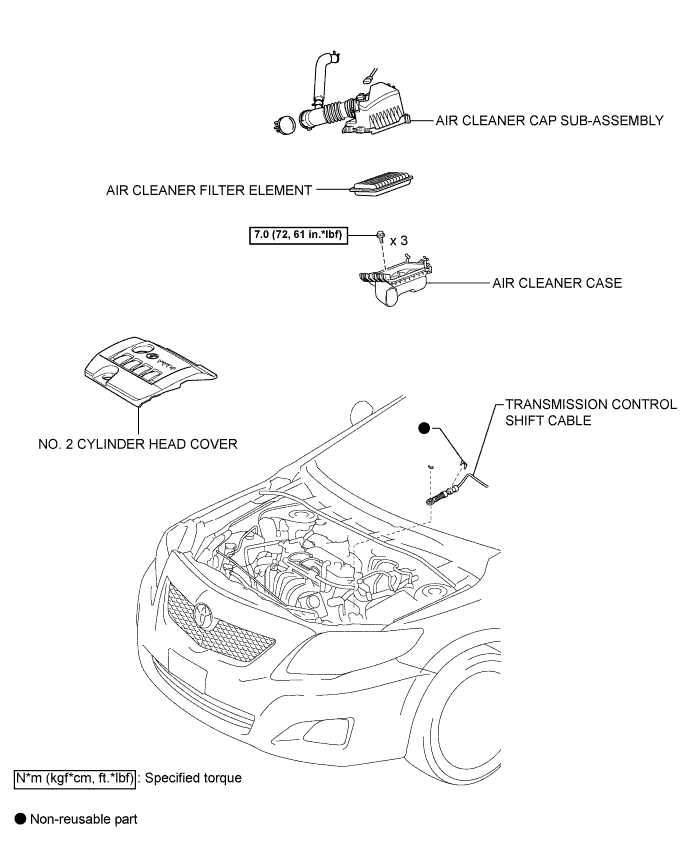 Corolla. Zre142 Aze141.C59 Manual Transmission Transaxle.Manual Transaxle System.Back-Up Light Switch  Components
