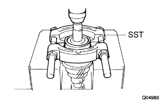 Corolla. Zre142 Aze141.C59 Manual Transmission Transaxle.Manual Transaxle System.Input Shaft  Disassembly