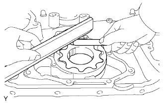 Hilux. Tgn26, 36 Kun25, 26, 35, 36 Ggn25.1Gr-Fe Lubrication.Lubrication System.Oil Pump  Inspection