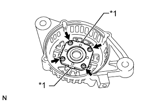 Hilux. Tgn26, 36 Kun25, 26, 35, 36 Ggn25.2Tr-Fe Battery Charging.Charging System.Generator  Reassembly