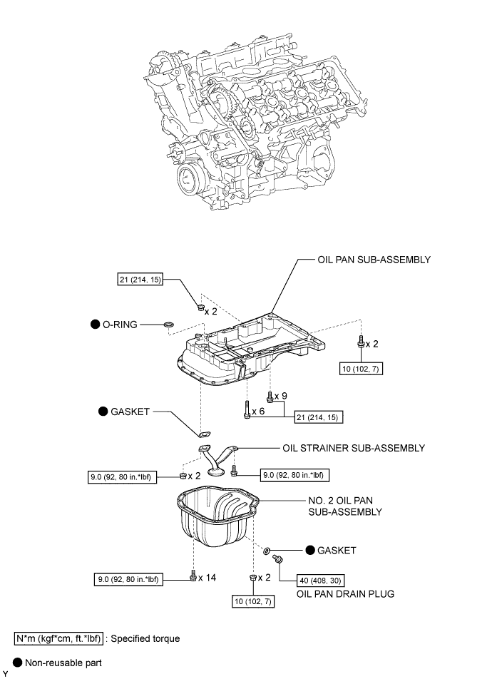 Hilux. Tgn26, 36 Kun25, 26, 35, 36 Ggn25.1Gr-Fe Lubrication.Lubrication System.Oil Pump  Components