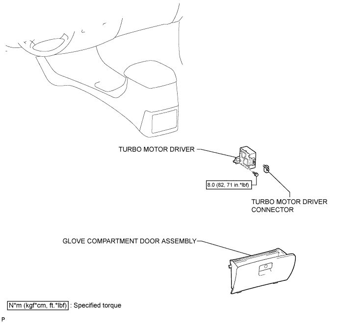 Hilux. Tgn26, 36 Kun25, 26, 35, 36 Ggn25.1Kd-Ftv Intake Exhaust.Intake System (W/O Glow Plug Controller).Turbo Motor Driver  Components