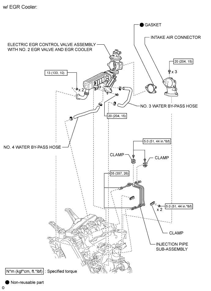 Hilux. Tgn26, 36 Kun25, 26, 35, 36 Ggn25.1Kd-Ftv Lubrication.Lubrication System.Oil Pump (W/O Glow Plug Controller) Components