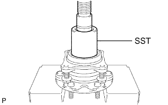 Hilux. Tgn26, 36 Kun25, 26, 35, 36 Ggn25.Axle And Differential.Axle System.Front Axle Hub (For 4Wd And Pre-Runner)  Installation