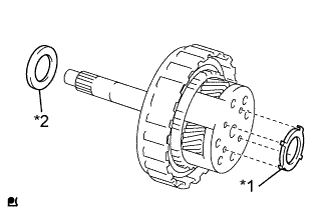 Hilux. Tgn26, 36 Kun25, 26, 35, 36 Ggn25.A340F Automatic Transmission Transaxle.Automatic Transmission System.Automatic Transmission Unit  Disassembly