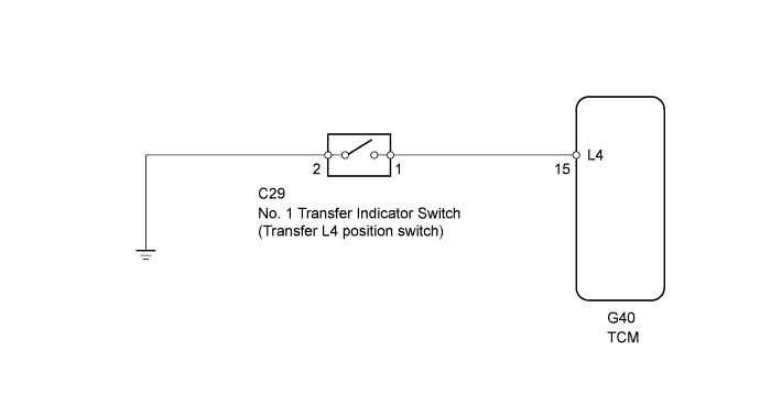 Hilux. Tgn26, 36 Kun25, 26, 35, 36 Ggn25.A340F Automatic Transmission Transaxle.Automatic Transmission System.Automatic Transmission System  L4 Position Switch Circuit