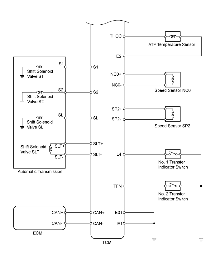Hilux. Tgn26, 36 Kun25, 26, 35, 36 Ggn25.A340F Automatic Transmission Transaxle.Automatic Transmission System.Automatic Transmission System System Diagram
