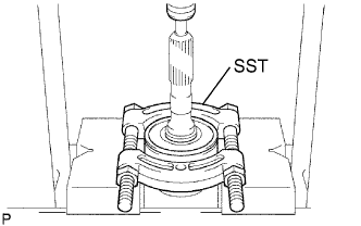 Hilux. Tgn26, 36 Kun25, 26, 35, 36 Ggn25.R150 R151 R156 Manual Transmission Transaxle.Manual Transmission System.Input Shaft  Disassembly
