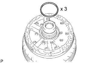 Hilux. Tgn26, 36 Kun25, 26, 35, 36 Ggn25.A750F Automatic Transmission Transaxle.Automatic Transmission System (For 1Gr-Fe).Oil Pump  Disassembly