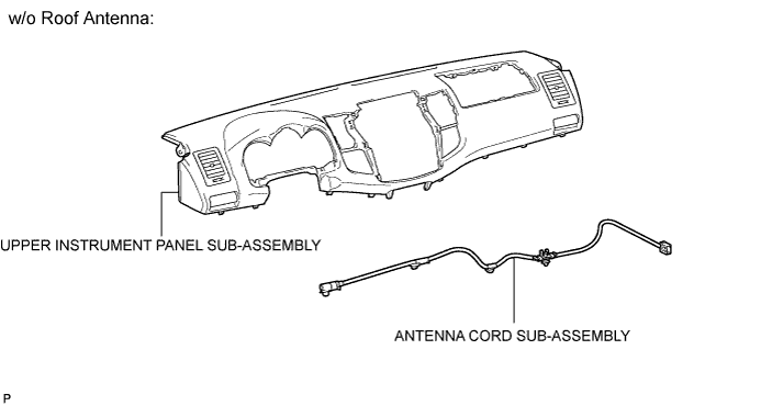 Hilux. Tgn26, 36 Kun25, 26, 35, 36 Ggn25.Audio Video.Audio And Visual System (For Radio Receiver Type).Radio Antenna Cord  Components