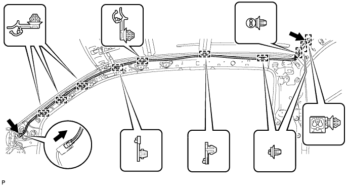 Hilux. Tgn26, 36 Kun25, 26, 35, 36 Ggn25.Audio Video.Audio And Visual System (For Radio Receiver Type).Radio Antenna Cord  Removal