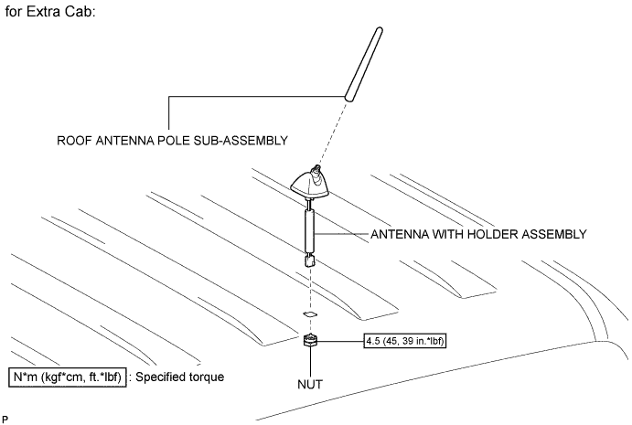 Hilux. Tgn26, 36 Kun25, 26, 35, 36 Ggn25.Audio Video.Audio And Visual System (For Radio Receiver Type).Amplifier Antenna  Components
