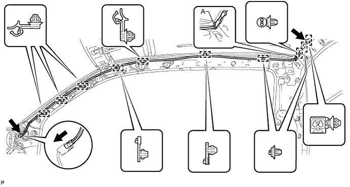 Hilux. Tgn26, 36 Kun25, 26, 35, 36 Ggn25.Audio Video.Audio And Visual System (For Radio Receiver Type).Radio Antenna Cord  Installation