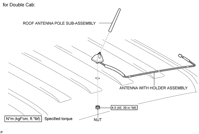 Hilux. Tgn26, 36 Kun25, 26, 35, 36 Ggn25.Audio Video.Audio And Visual System (For Radio Receiver Type).Amplifier Antenna  Components