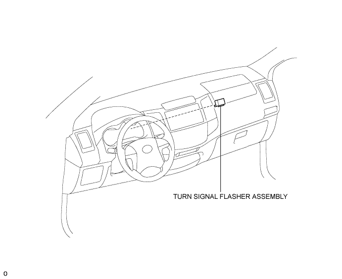 Hilux. Tgn26, 36 Kun25, 26, 35, 36 Ggn25.Lighting (Ext).Lighting System.Turn Signal Flasher Assembly  Components