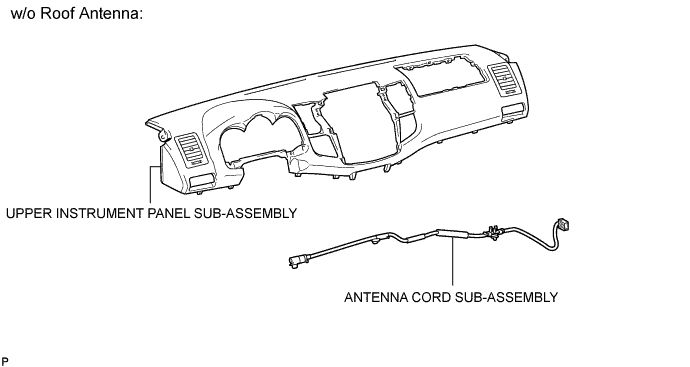 Hilux. Tgn26, 36 Kun25, 26, 35, 36 Ggn25.Audio Video.Audio And Visual System (For Radio Receiver Type).Radio Antenna Cord  Components