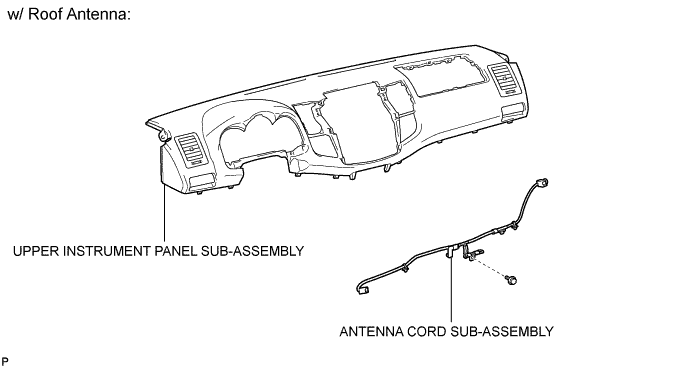 Hilux. Tgn26, 36 Kun25, 26, 35, 36 Ggn25.Audio Video.Audio And Visual System (For Radio Receiver Type).Radio Antenna Cord  Components