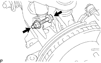 Hilux. Tgn26, 36 Kun25, 26, 35, 36 Ggn25.Front Suspension.Front Suspension System.Front Lower Suspension Arm (For 2Wd)  Removal