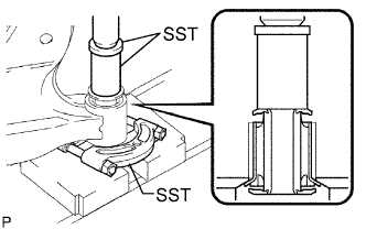 Hilux. Tgn26, 36 Kun25, 26, 35, 36 Ggn25.Front Suspension.Front Suspension System.Front Lower Suspension Arm (For 2Wd)  Removal