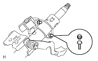 Hilux. Tgn26, 36 Kun25, 26, 35, 36 Ggn25.Steering Column.Steering System.Steering Column Assembly  Reassembly
