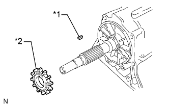 Hilux. Tgn26, 36 Kun25, 26, 35, 36 Ggn25.A340F Automatic Transmission Transaxle.Automatic Transmission System.Automatic Transmission Unit  Disassembly