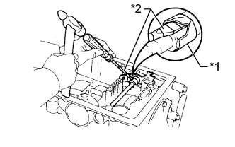 Hilux. Tgn26, 36 Kun25, 26, 35, 36 Ggn25.A340F Automatic Transmission Transaxle.Automatic Transmission System.Automatic Transmission Unit  Disassembly