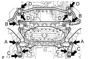 Lexus Gs430, Gs300. Uzs190 Grs190.3Uz-Fe Engine Mechanical.Engine.Engine Assembly  Installation