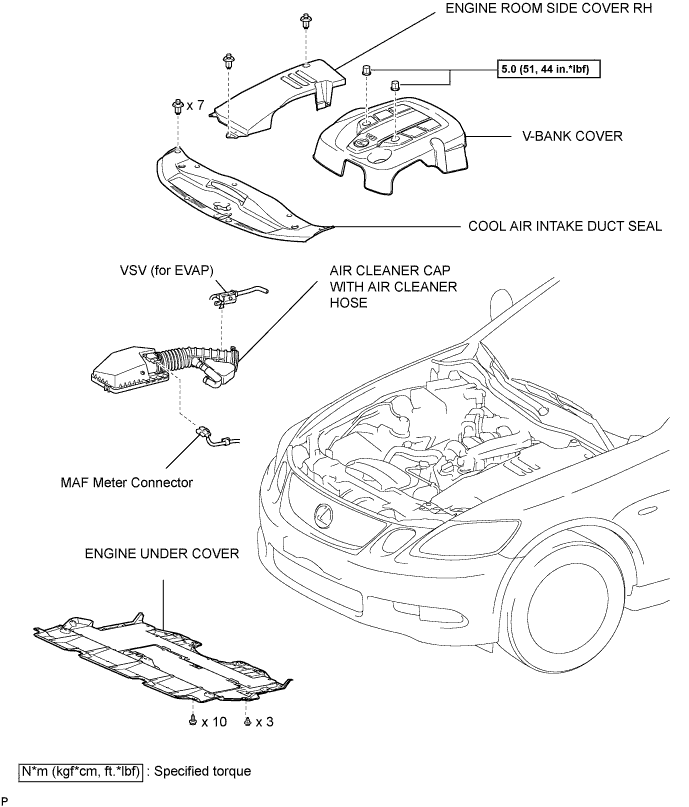 Lexus Gs430, Gs300. Uzs190 Grs190.3Gr-Fse Engine Control System.Sfi System.Engine Coolant Temperature Sensor  Components