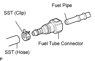 Lexus Gs430, Gs300. Uzs190 Grs190.3Gr-Fe Fuel.Fuel System.Fuel Injector  Inspection